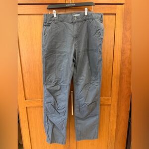 Carhartt relaxed fit double front canvas rugged flex work pant